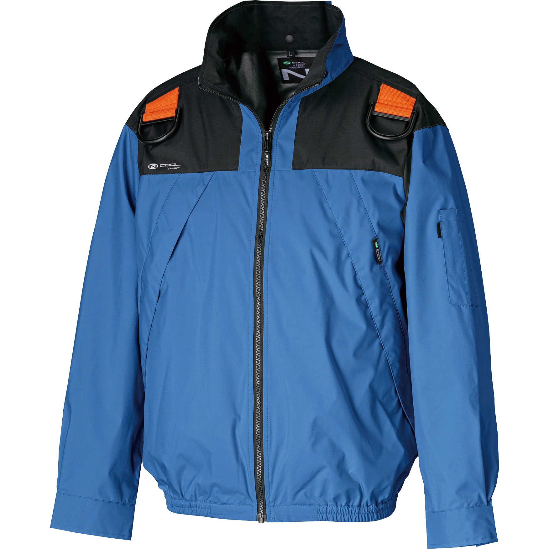 Nクールウェア NA-1132 長袖 3Dエリ 上部ファン フルハーネス対応 (ファン・バッテリー別売り) 1着 NSP 【通販モノタロウ】