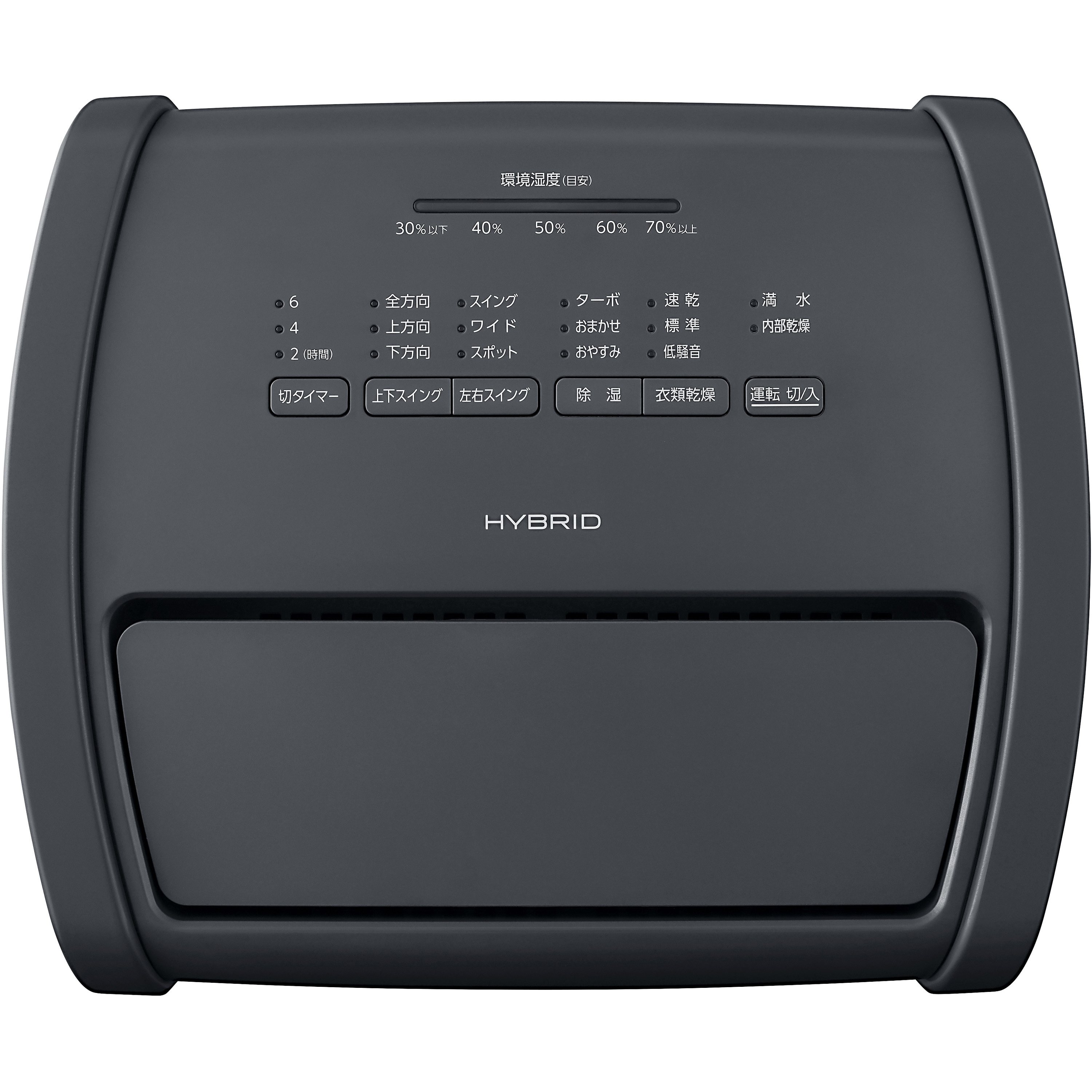 IJH-L160-H ハイブリッド式除湿機 16L アイリスオーヤマ グレー色