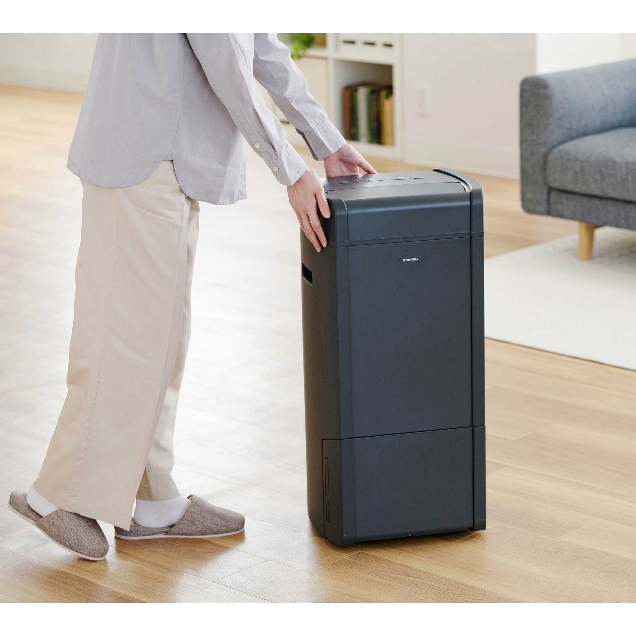 アイリスオーヤマ　除湿機　グレー Amazon | アイリスオーヤマ 除湿機 衣類乾燥 デシカント式 15畳