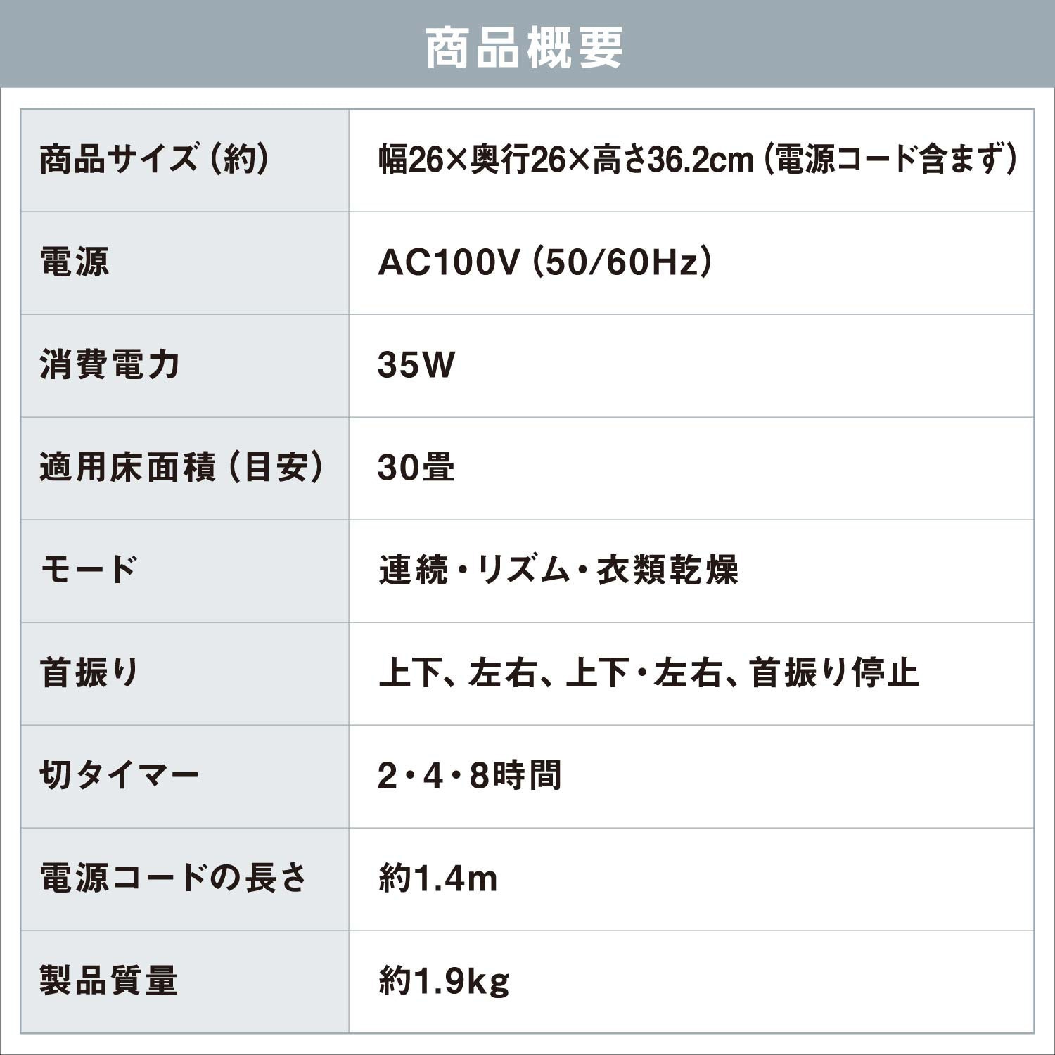 PCF-SDC182TK-W サーキュレーターアイ DC JET 30畳 1台 アイリス