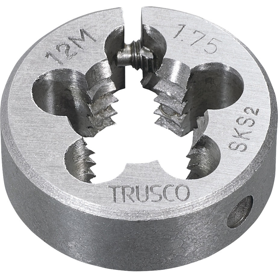 セット】 ＴＲＵＳＣＯ 六角サラエナットダイスメートル並目ねじセット