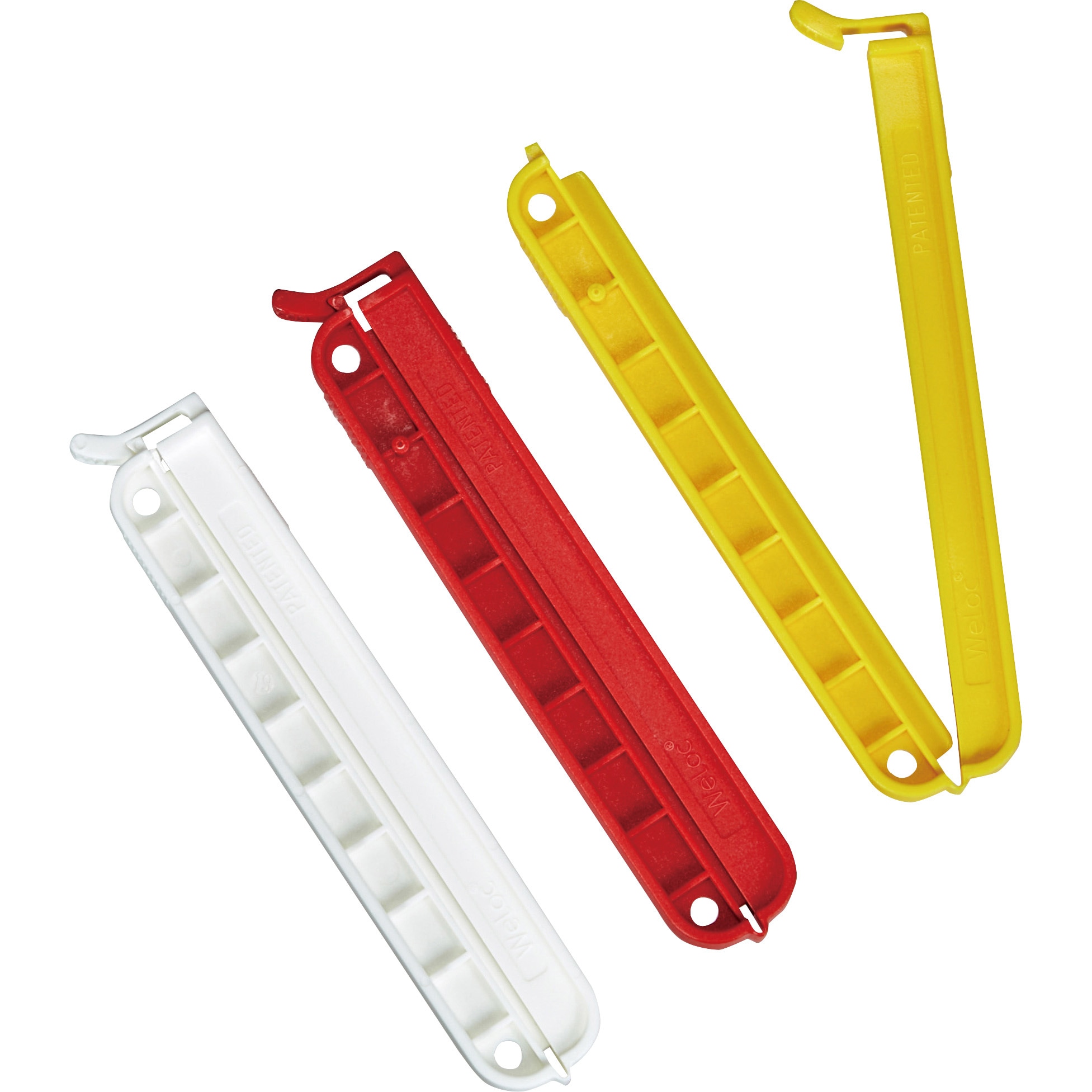 TWC-110WRY3P 袋留めクリップ 有効長110mm TRUSCO 1パック(3個) TWC