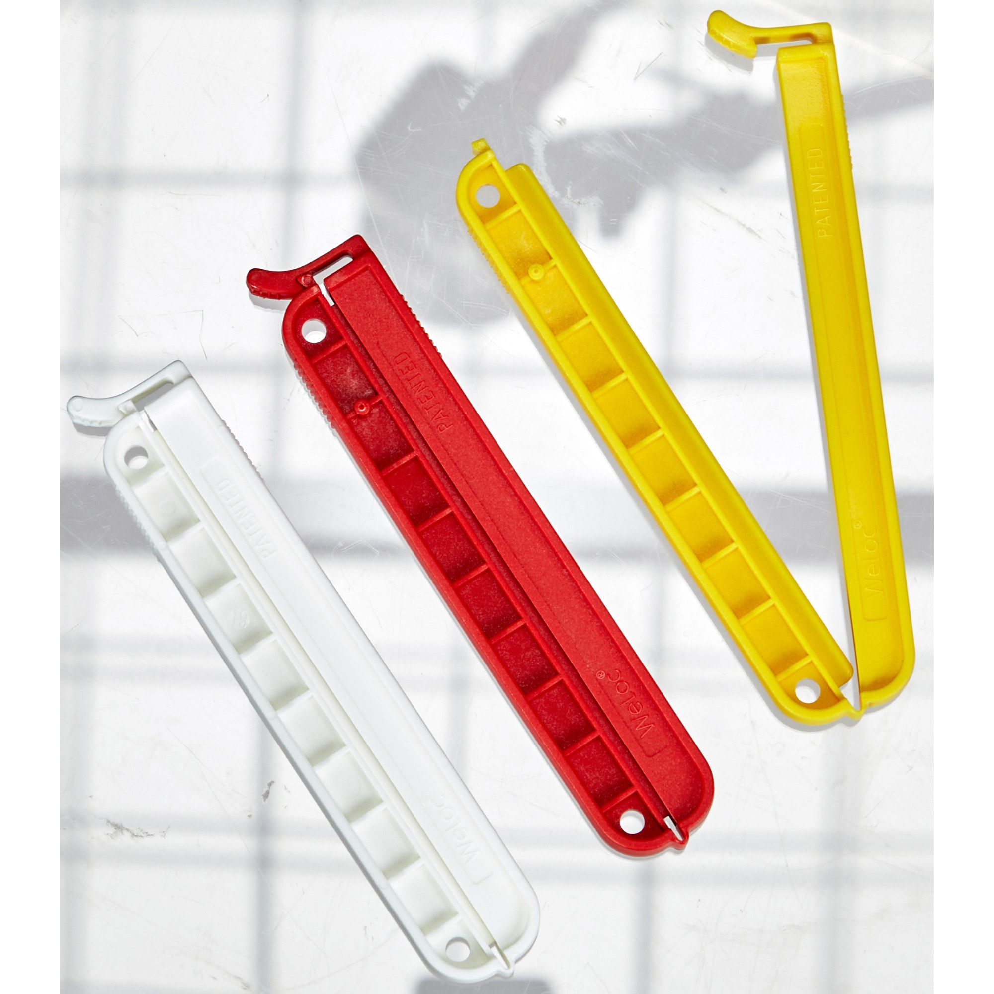 TWC-110WRY3P 袋留めクリップ 有効長110mm TRUSCO 1パック(3個) TWC