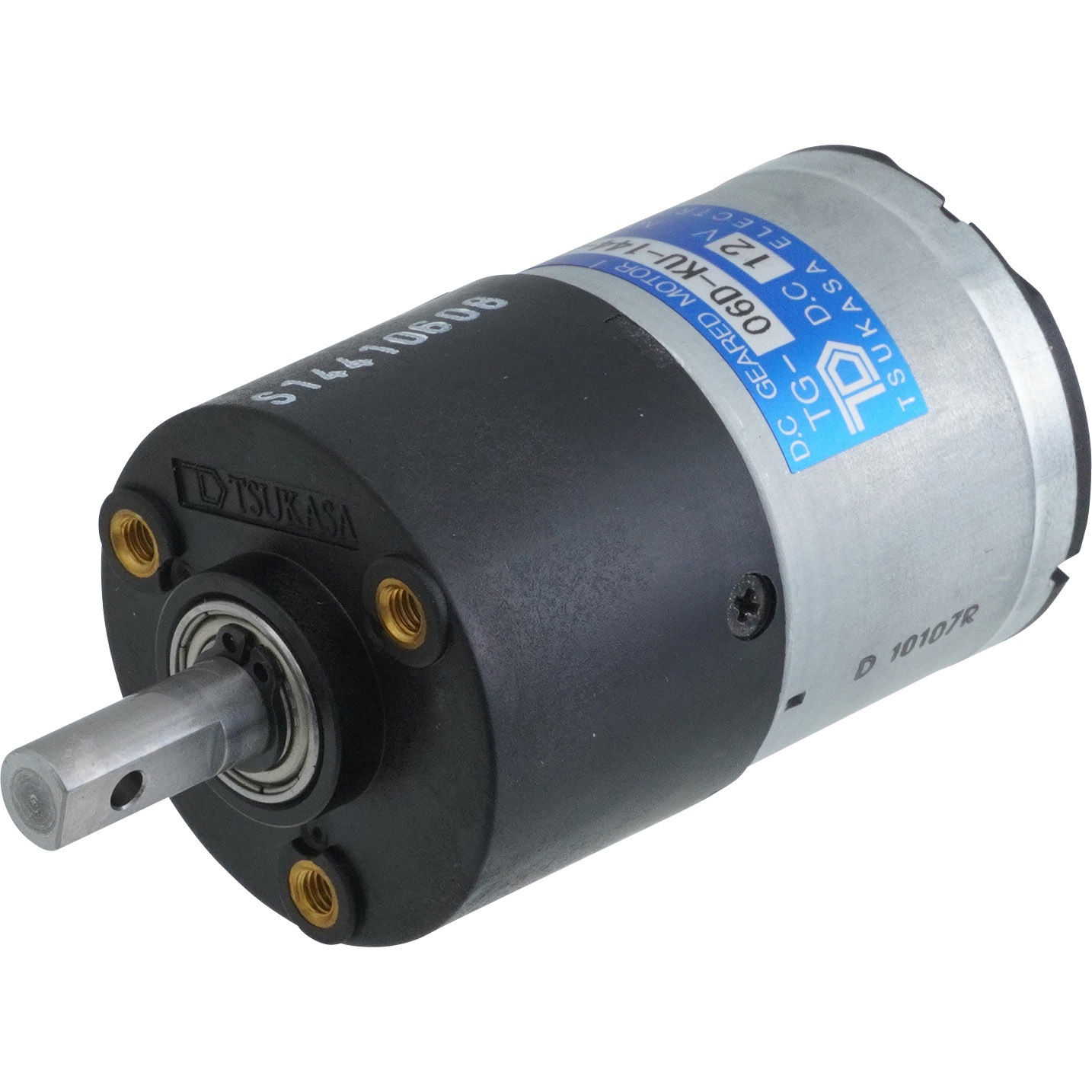 TG-06D-KU-144-KA，12V DCギヤードモータ TG-06D-KUタイプ