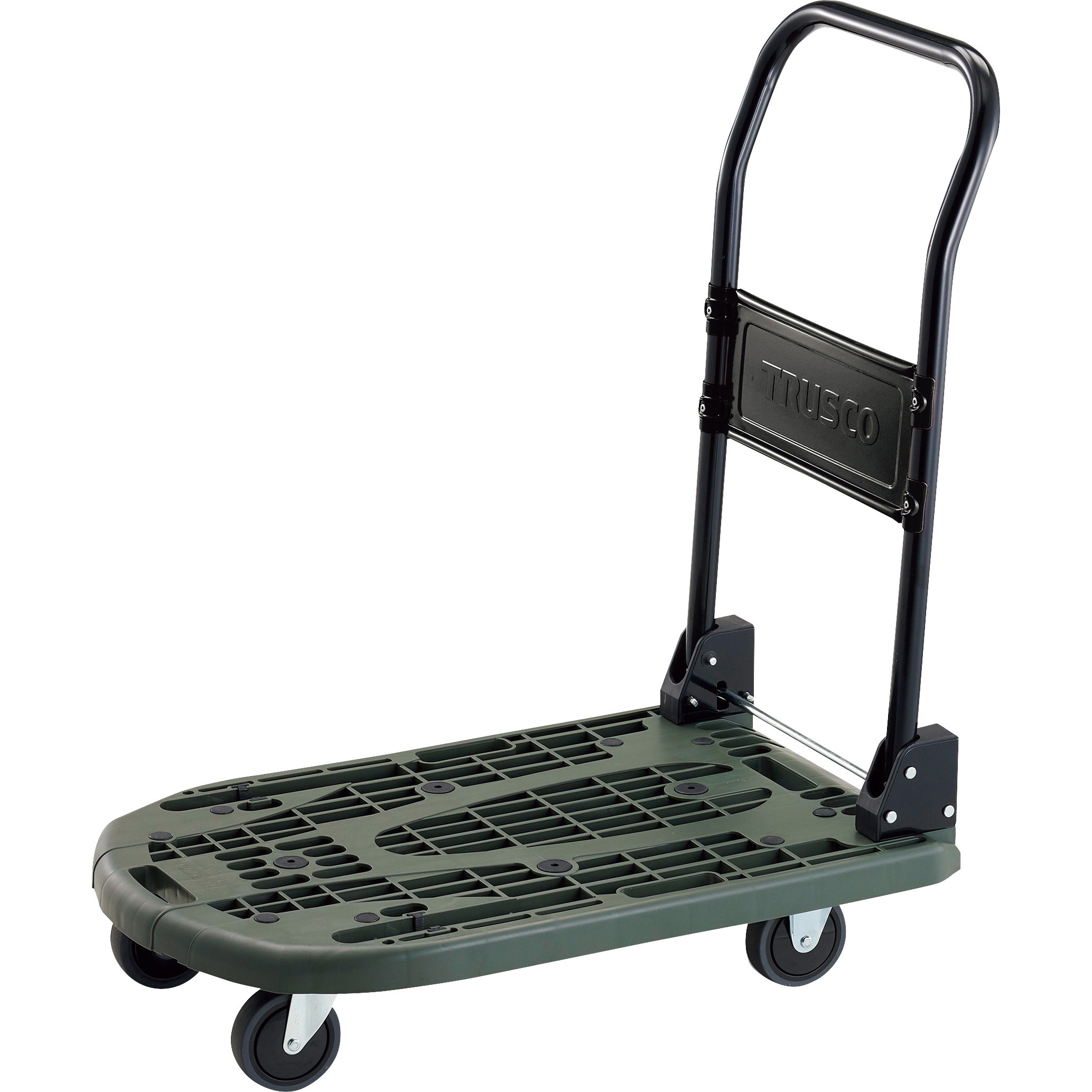 TRUSCO トラスコ カルティオ MPK-720-BK-SS ストッパー付 TRUSCO カルティオ 折りたたみ式 樹脂ストッパー付 490