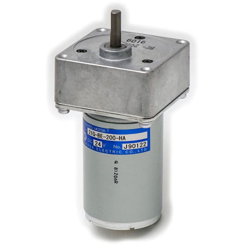 TG-21Q-BE-200-HA，24V DCギヤードモータ TG-21Q-BEタイプ ツカサ電工 フランジ取付 Dカット