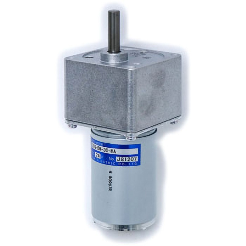 TG-21Q-BM-30-HA，24V DCギヤードモータ TG-21Q-BMタイプ ツカサ電工 フランジ取付 Dカット