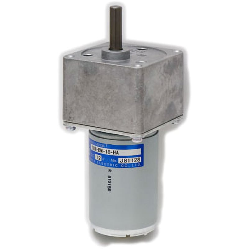 TG-21R-BM-18-HA，12V DCギヤードモータ TG-21R-BMタイプ ツカサ電工 フランジ取付 Dカット