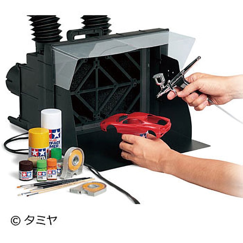 タミヤ　スプレイワークペインティングブースⅡ 74534 スプレーワーク ペインティングブースII (ツインファン) 1個