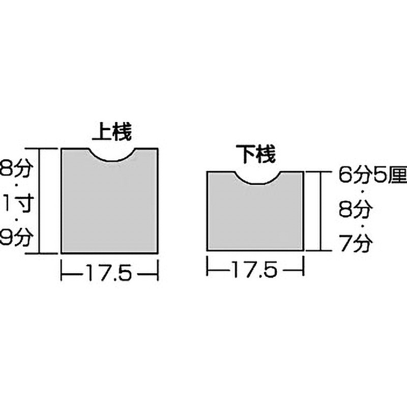 2060-40 襖縁(関東天地) 1箱(20セット) 粉河 【通販モノタロウ】