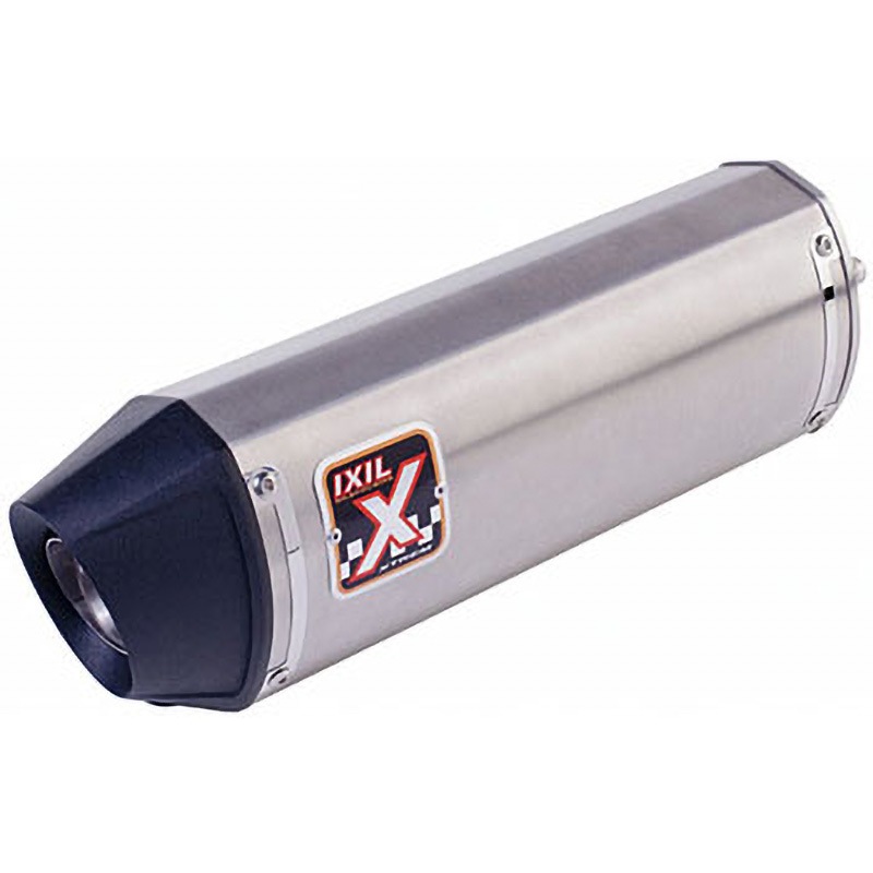 IX-OK7063VXC IXIL(イクシル)KAWASAKI ZXR750 (91-95) ZX600J，K，L，M SLIP ON SOVS-オーバルタイプ MAD MAX(マッドマックス) マット ポリッシュ 長さ393mm  IX-OK7063VXC