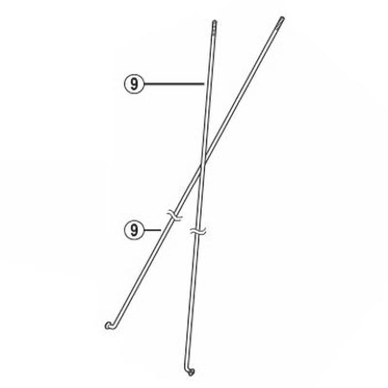Y0123Z785 スポーク(278mm) WH-R501用 1個 SHIMANO(シマノ