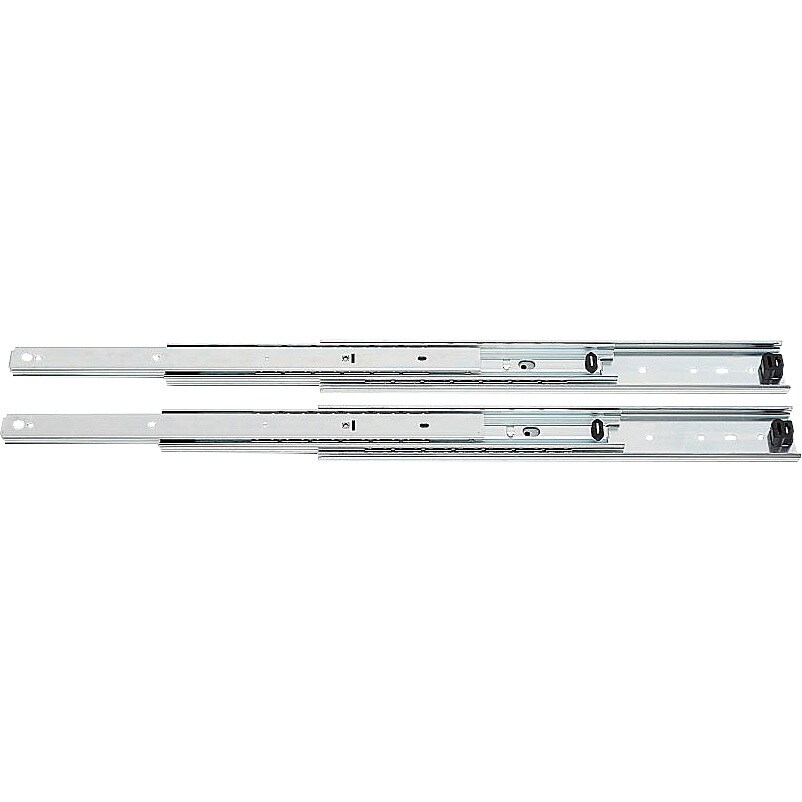 SL9000-16-2SET 三段式スライドレール(重荷重用) TRUSCO 長さ406.4mm移動距離431.8mm 1セット(2本) SL9000-16-2SET