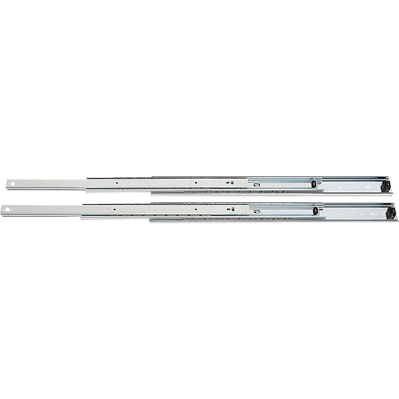 SL9000-22-2SET 三段式スライドレール(重荷重用) TRUSCO 長さ558.8mm移動距離584.2mm 1セット(2本) SL9000-22-2SET