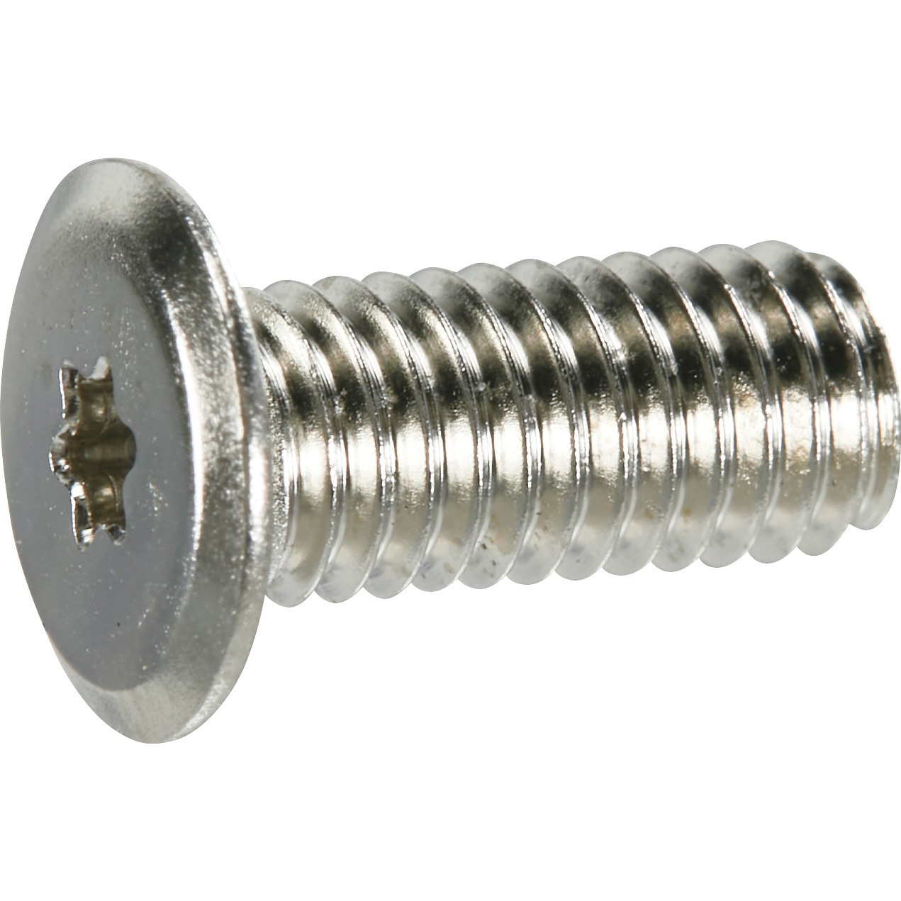 B180-0308 ヘックスローブ超極低頭ねじ 鉄 ニッケル TRUSCO 頭部