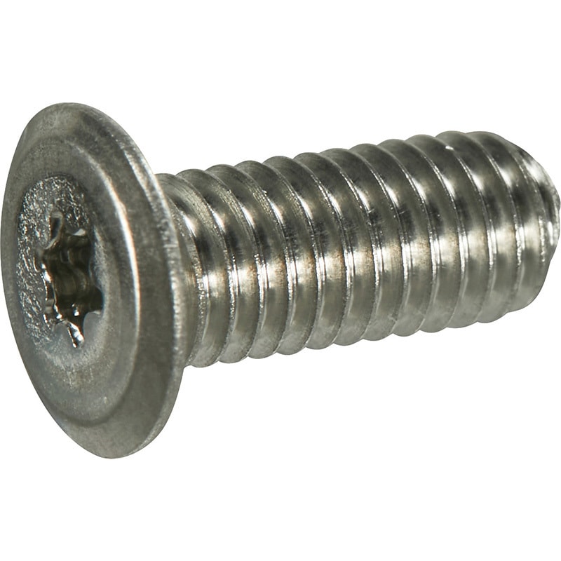 B183-0406 ヘックスローブ超極低頭ねじ ステンレス TRUSCO 頭部径8mm 1