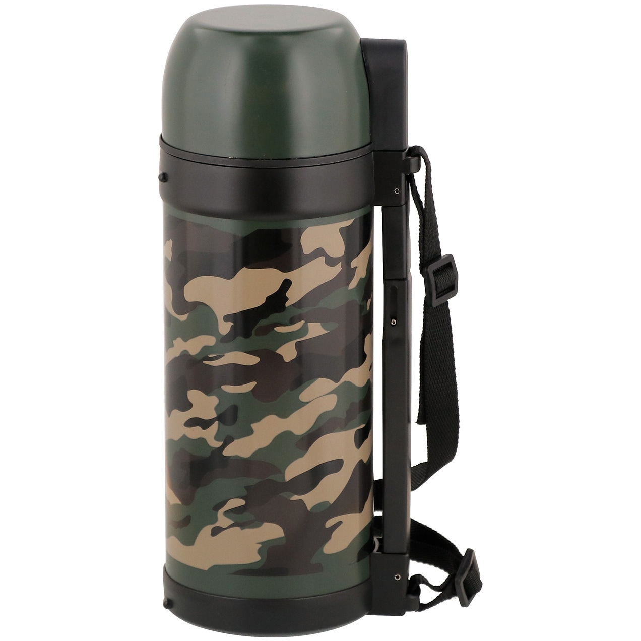 NQ-0136 ダブルステンレスボトル カモフラージュパターン 1個 ベストコ
