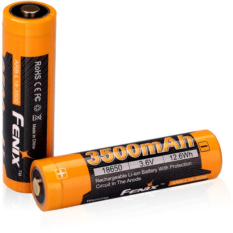ARB-L18-3500 リチウムイオン専用充電電池”18650型” 1個 FENIX