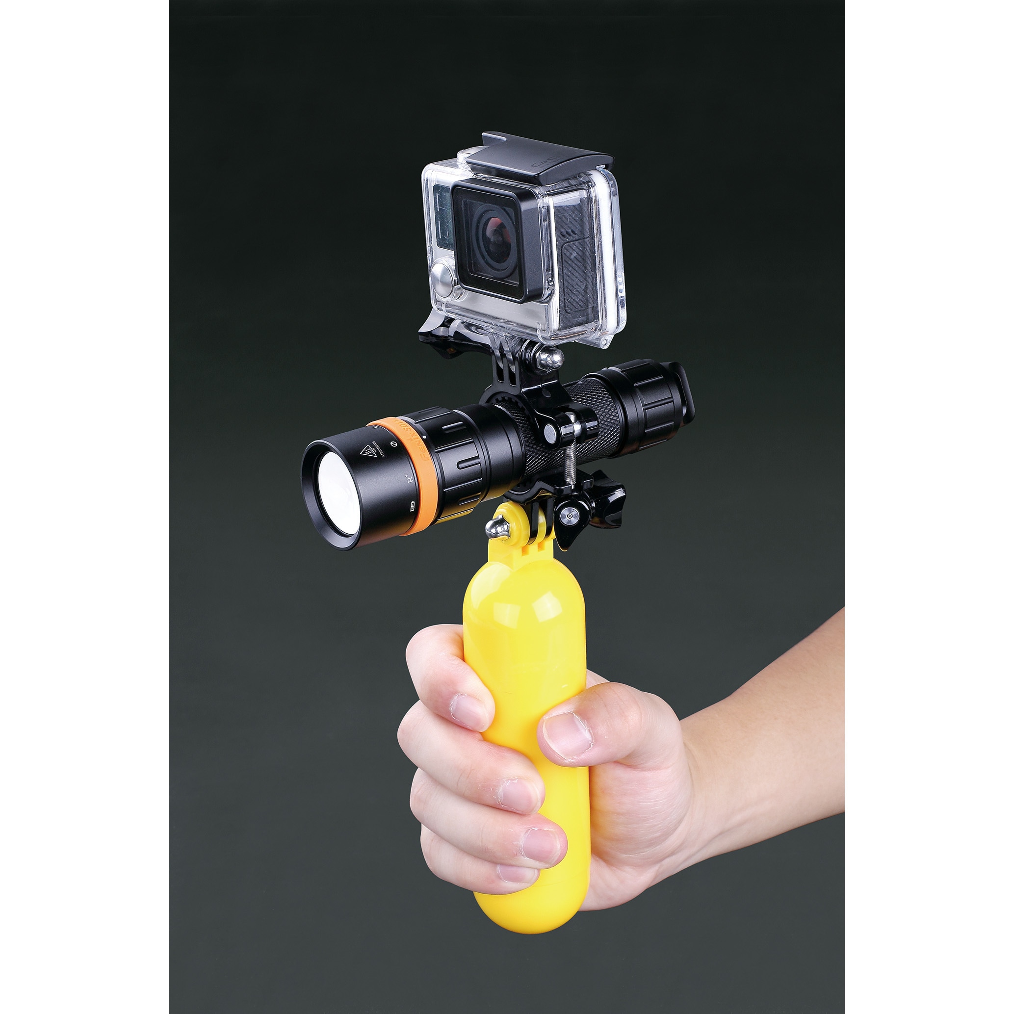 SD11 防水LEDライト FENIX(フェニックス) 黒色 保護等級IP68 1000Lm