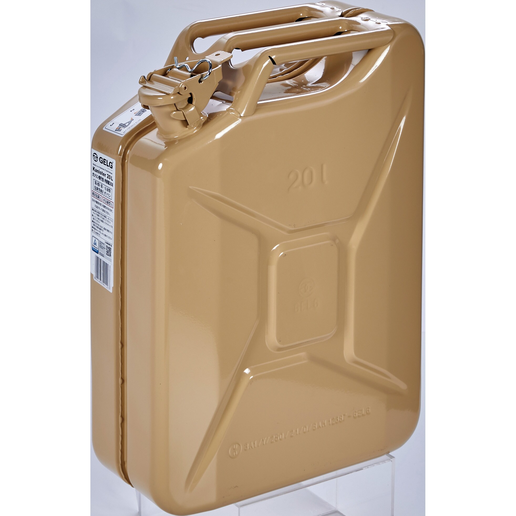 ガソリン携行缶 ”jerry can” スチール 容量20L