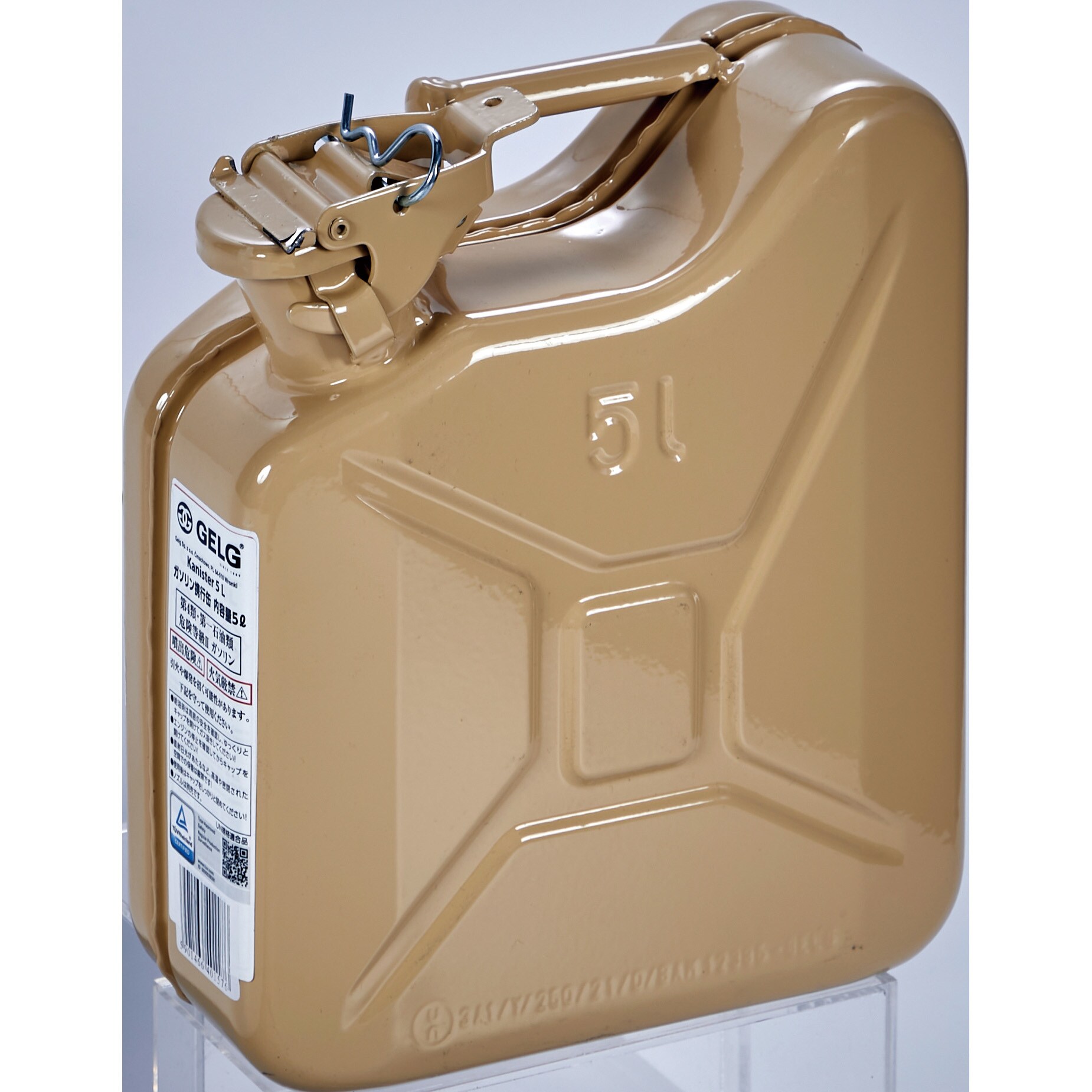 ガソリン携行缶 ”jerry can” スチール 容量5L