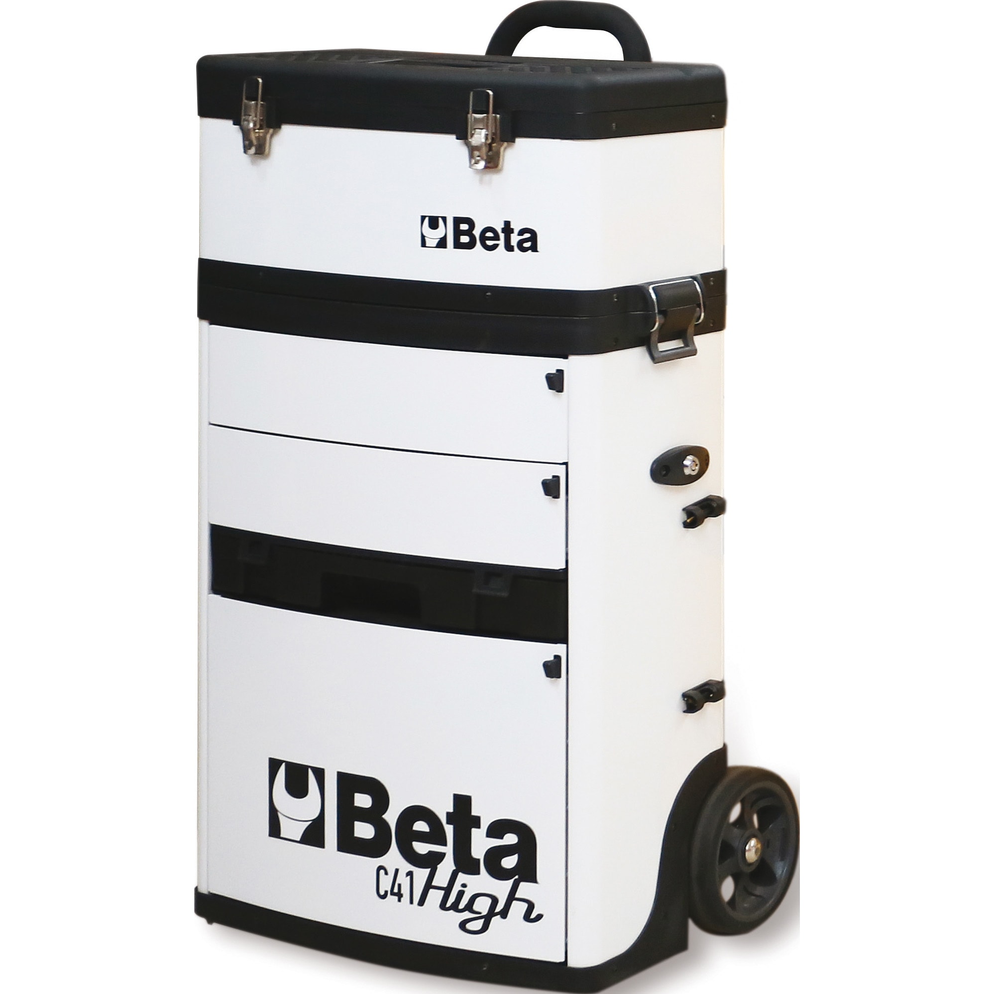 041000021 移動式ツールトロリー C41H Beta ホワイト色 高さ920mm間口536mm奥行335mm 60,390円