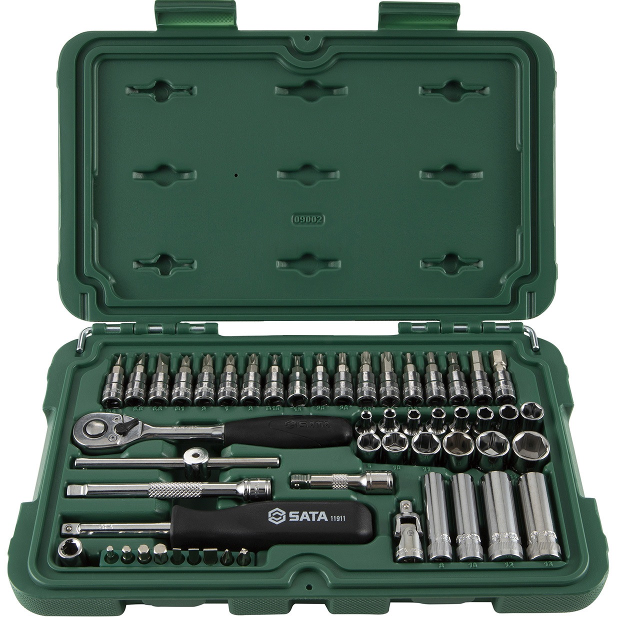 09002 DRソケットレンチセット(6角タイプ) 1セット SATA 【通販モノタロウ】