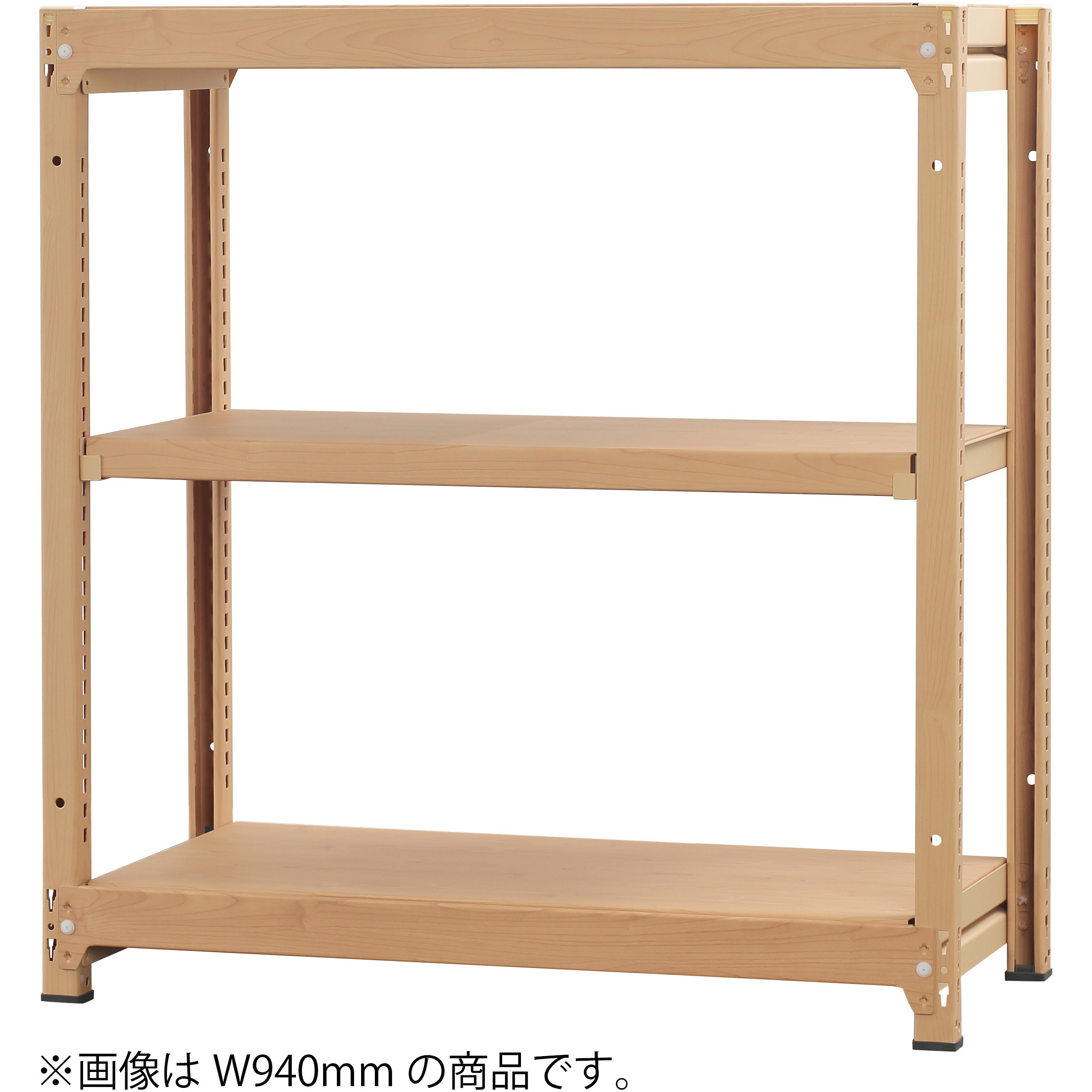 RFRA-1210-NT-NT DRスチールラック 基本 アール・エフ・ヤマカワ 荷重200kg/段 高さ1000mm奥行450mm  RFRA-1210-NT-NT 33,137円