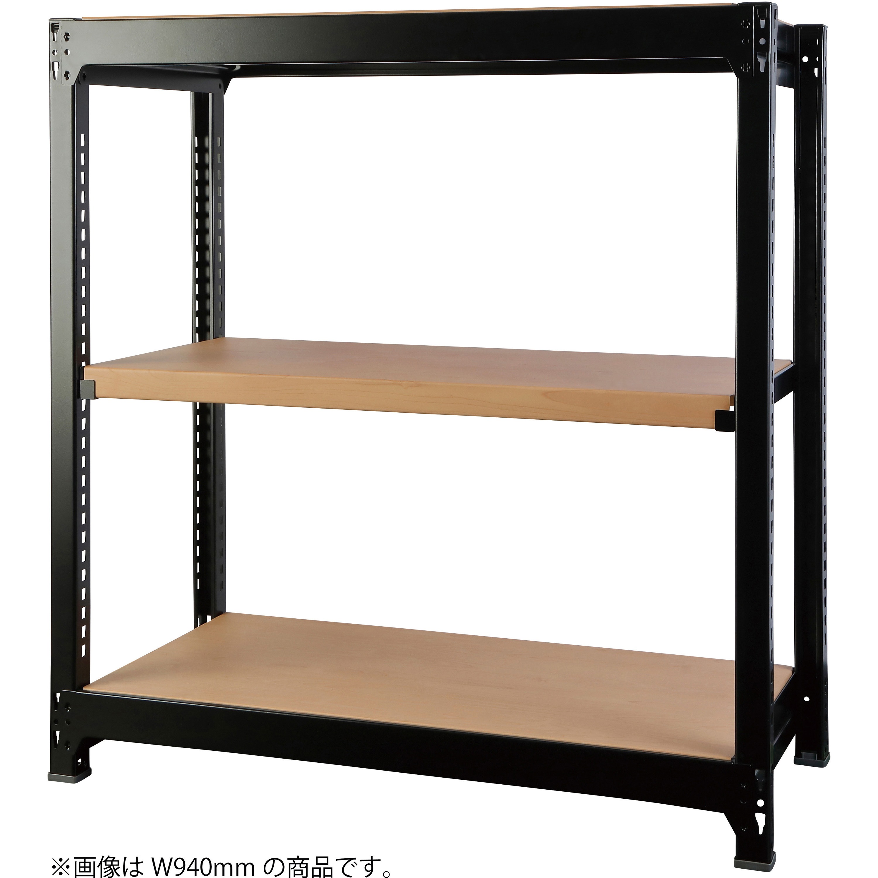 RFRA-1210-B-NT DRスチールラック 基本 アール・エフ・ヤマカワ 荷重200kg/段 高さ1000mm奥行450mm  RFRA-1210-B-NT