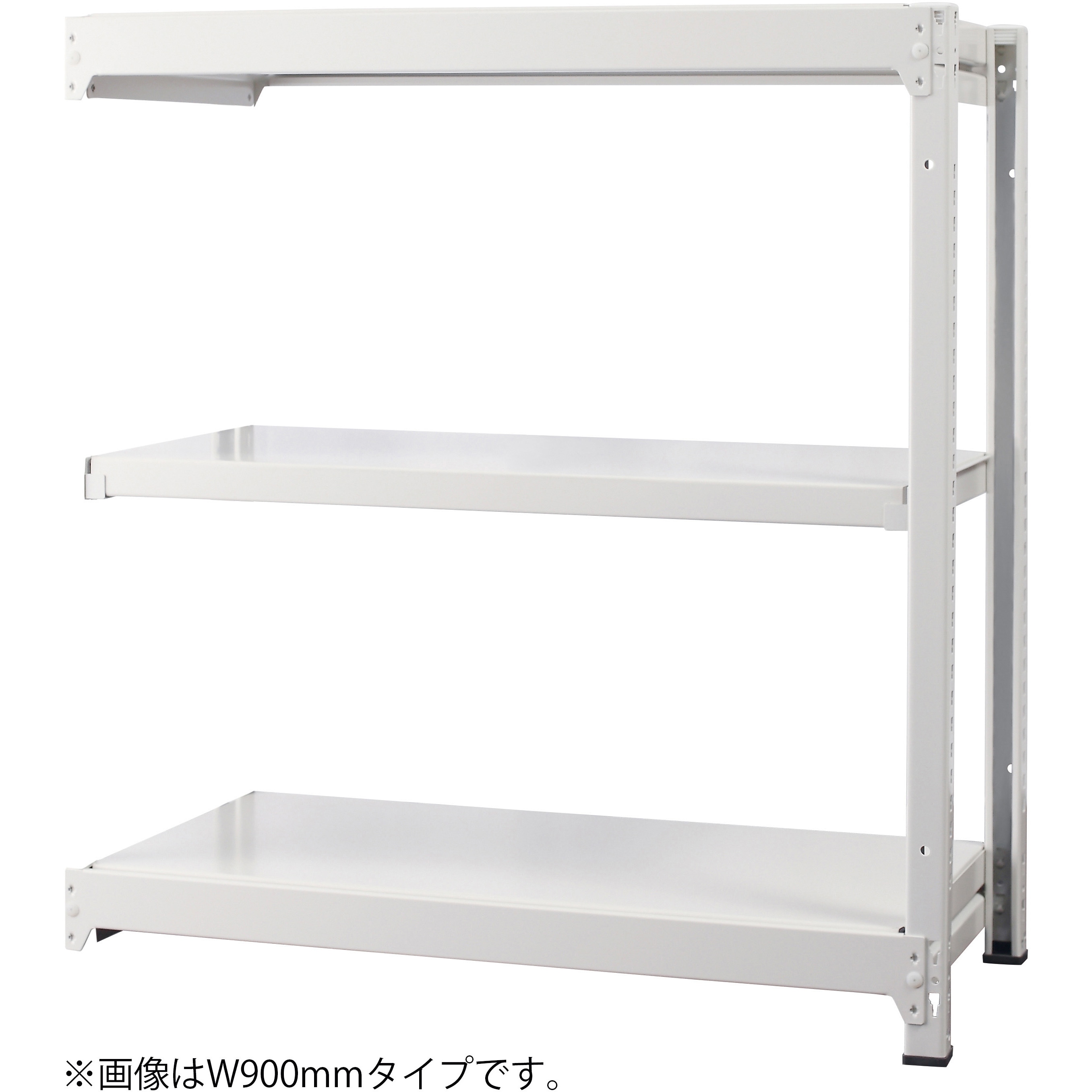 RFRA-C1210-W-W DRスチールラック 増連 アール・エフ・ヤマカワ 荷重200kg/段 高さ100mm  RFRA-C1210-W-W 21,155円