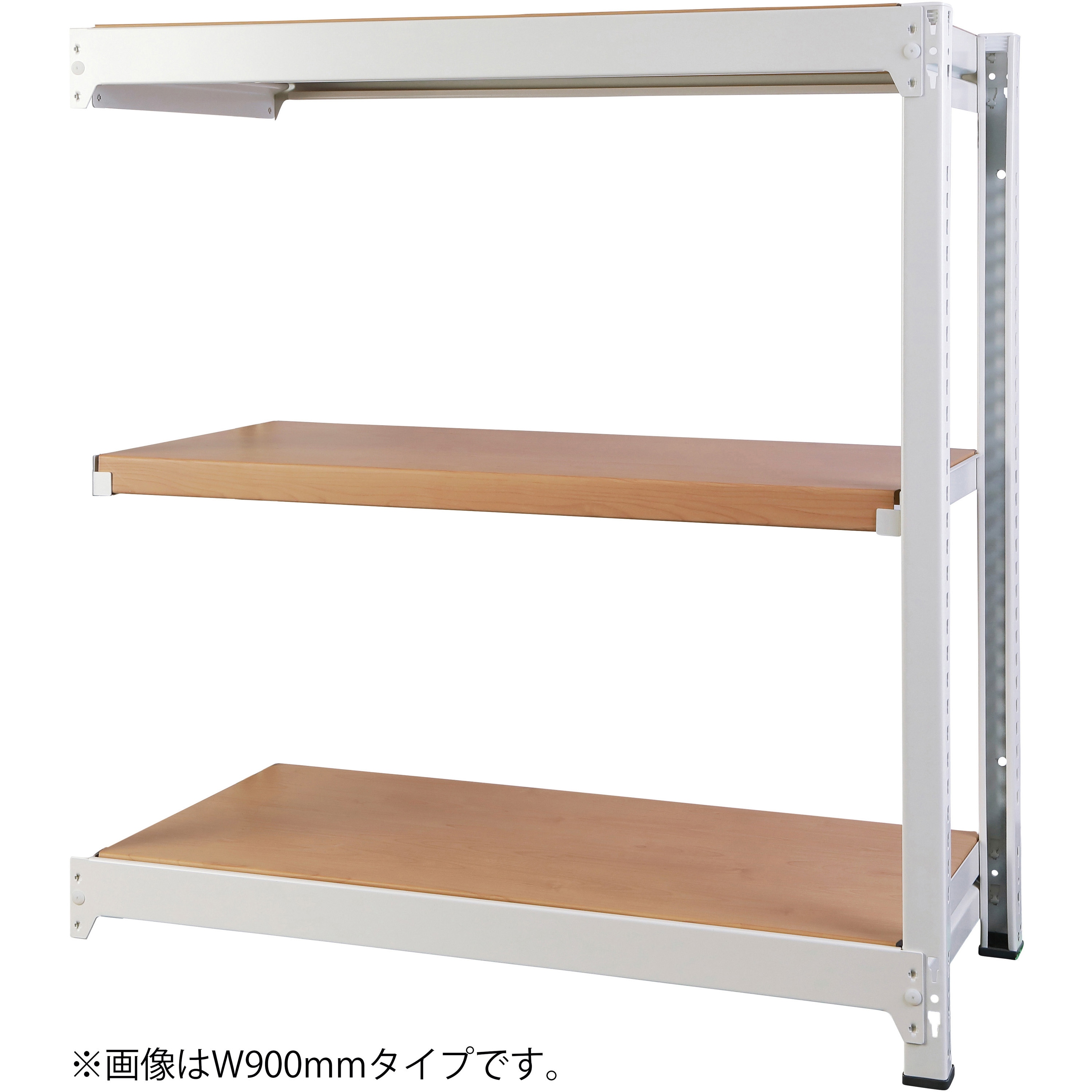 RFRA-C1210-W-NT DRスチールラック 増連 アール・エフ・ヤマカワ 荷重200kg/段 高さ100mm  RFRA-C1210-W-NT