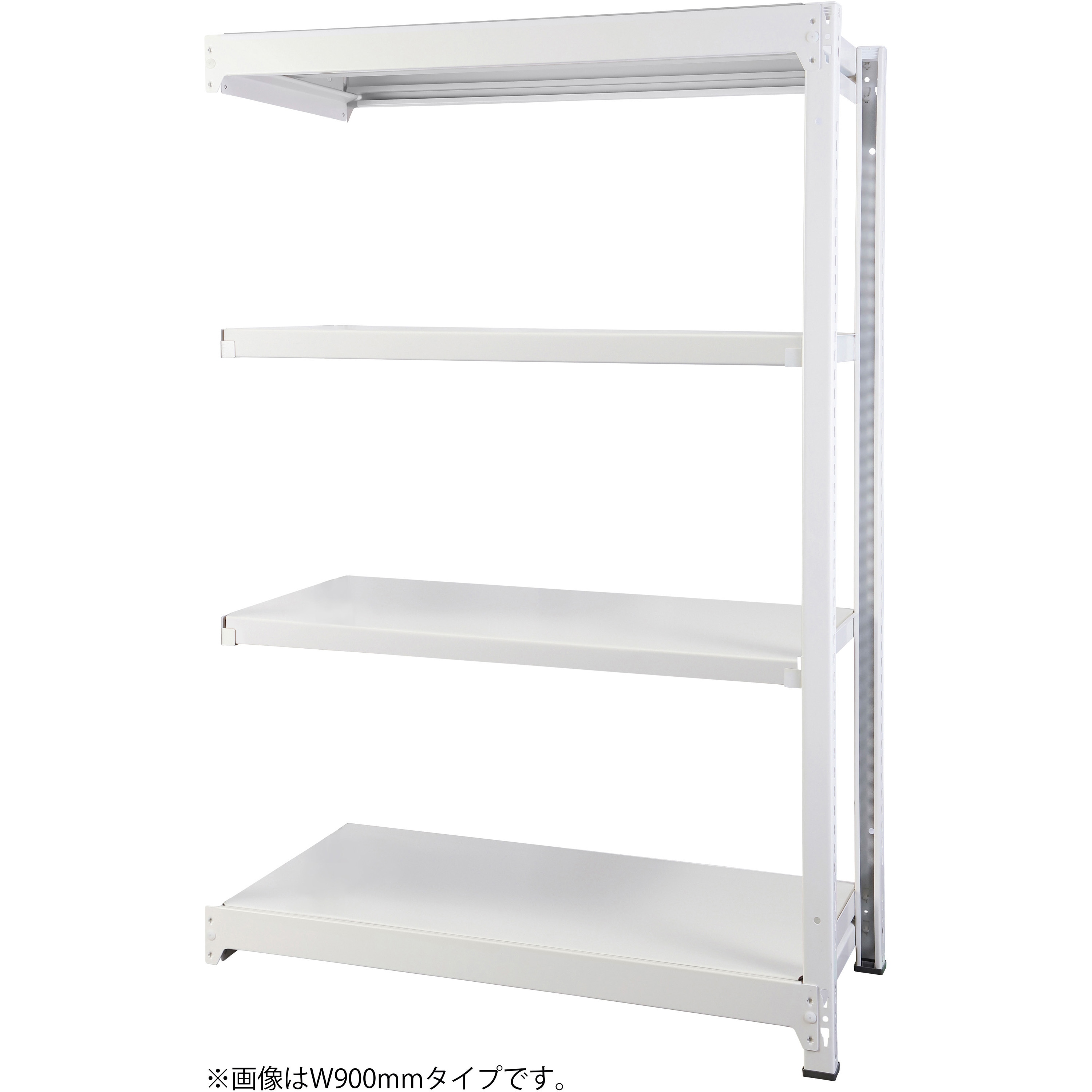 RFRA-C1214-W-W DRスチールラック 増連 アール・エフ・ヤマカワ 荷重200kg/段 高さ1400mm  RFRA-C1214-W-W