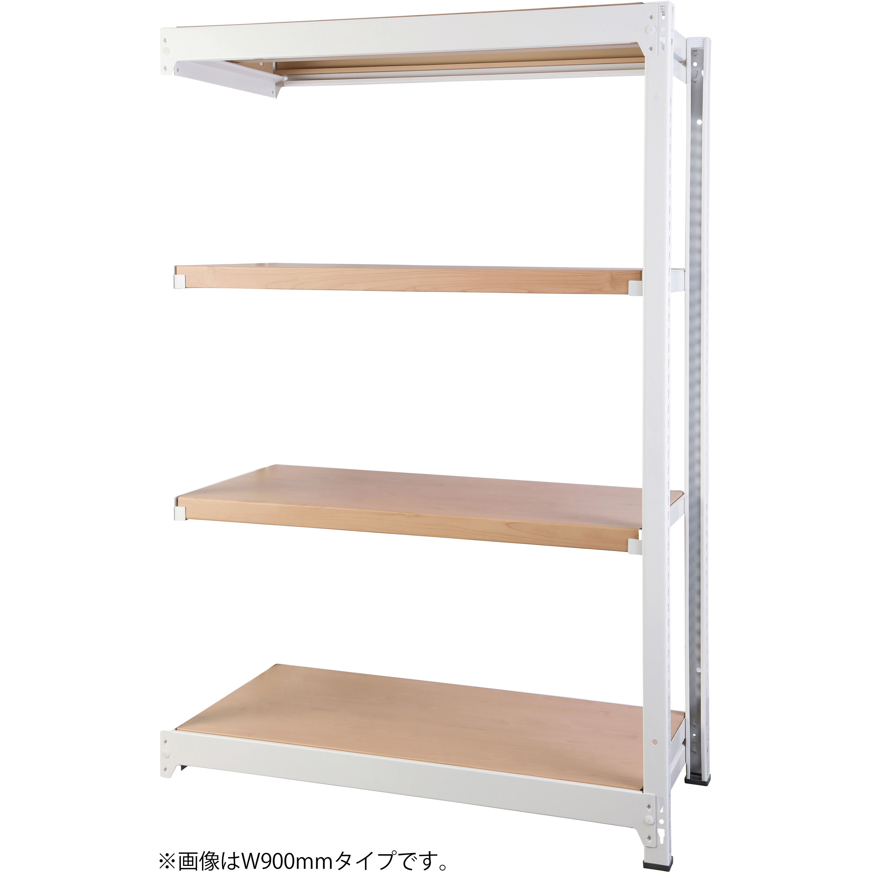 RFRA-C1214-W-NT DRスチールラック 増連 アール・エフ・ヤマカワ 荷重200kg/段 高さ1400mm  RFRA-C1214-W-NT