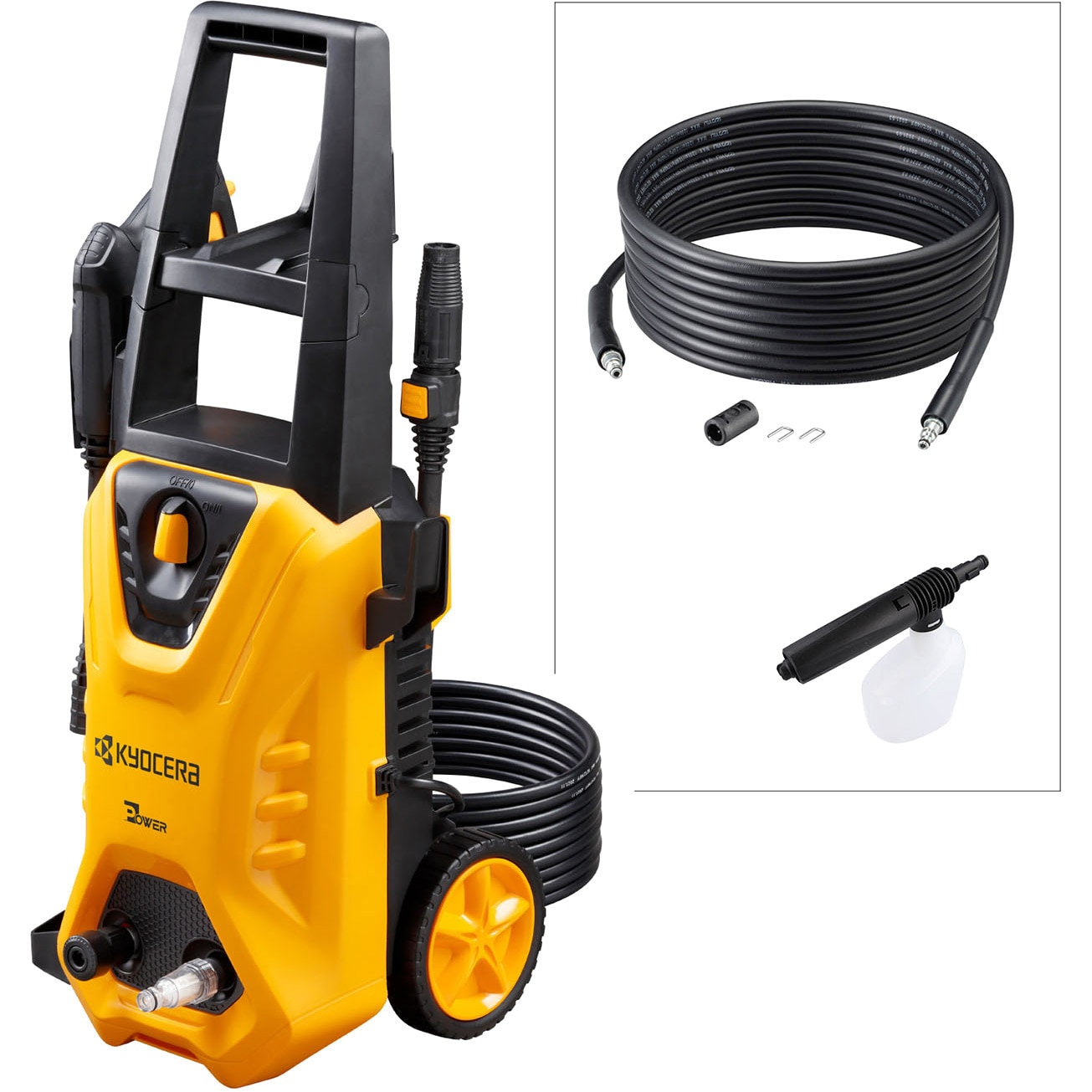 京セラ(RYOBI) 高圧洗浄機 AJP-1630SP スペシャルセット(未使用 AJP-1630SP 高圧洗浄機 AJP-1630SP 京セラインダストリアルツールズ(旧