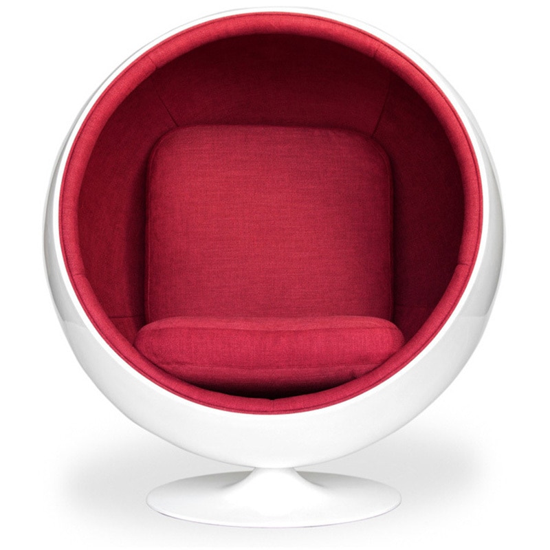 CH7144_3L4P ラウンジチェア ボールチェアfabric E-comfort 本体幅