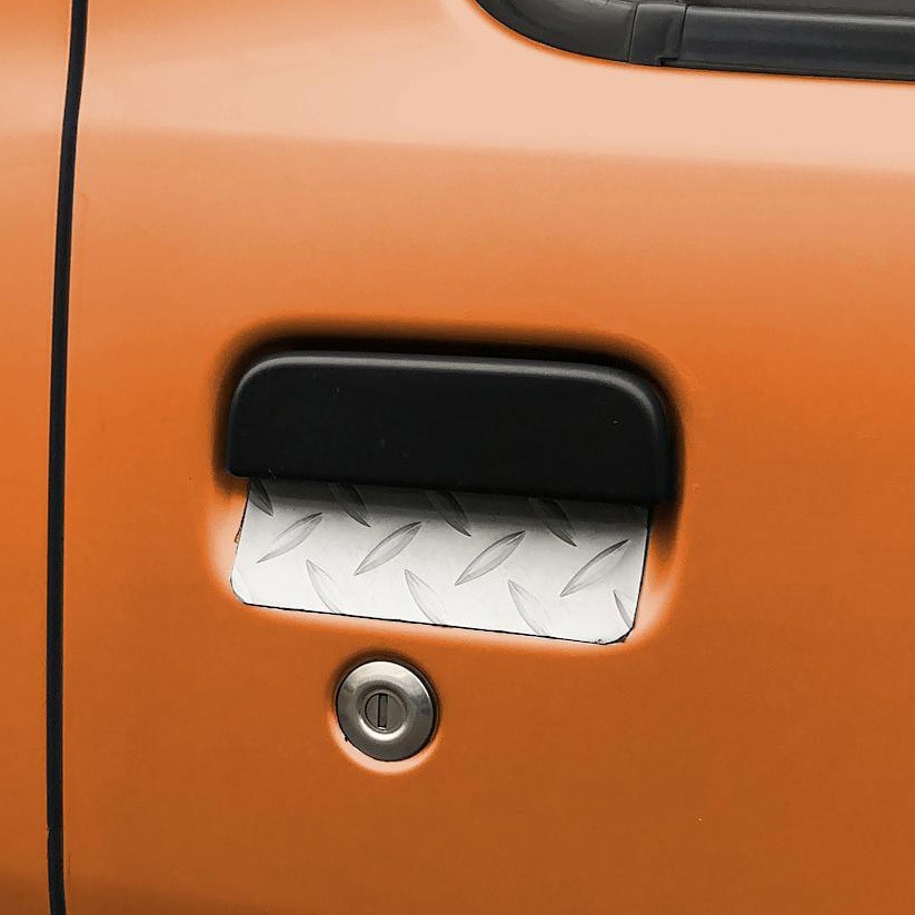 XG33 つめ傷ガード クリエイト 長方形 シルバー色 1セット(2枚) XG33