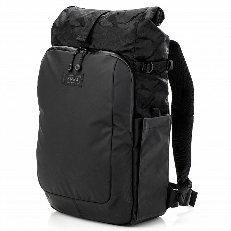V637-738 カメラバック Fulton v2 All Weather Backpack TENBA ブラック/ブラックカモ色