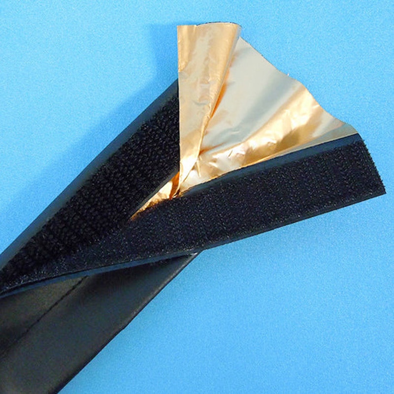 ATSX-70-5 シールドチューブ デンカエレクトロン RoHS対応品 黒(裏面は