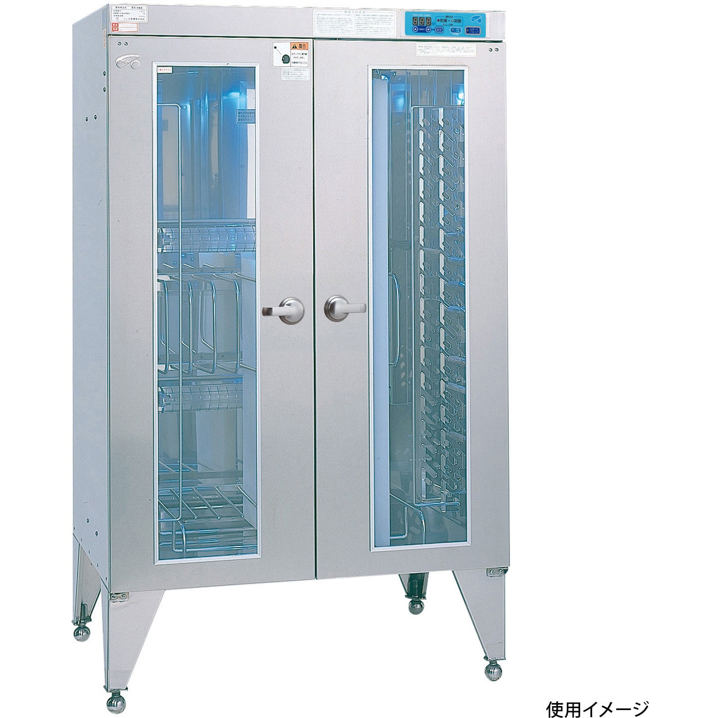 DS-114A 器具殺菌庫 乾燥式紫外線殺菌庫 ピオニーコーポレーション 寸法850×600×1430mm  DS-114A 301,410円