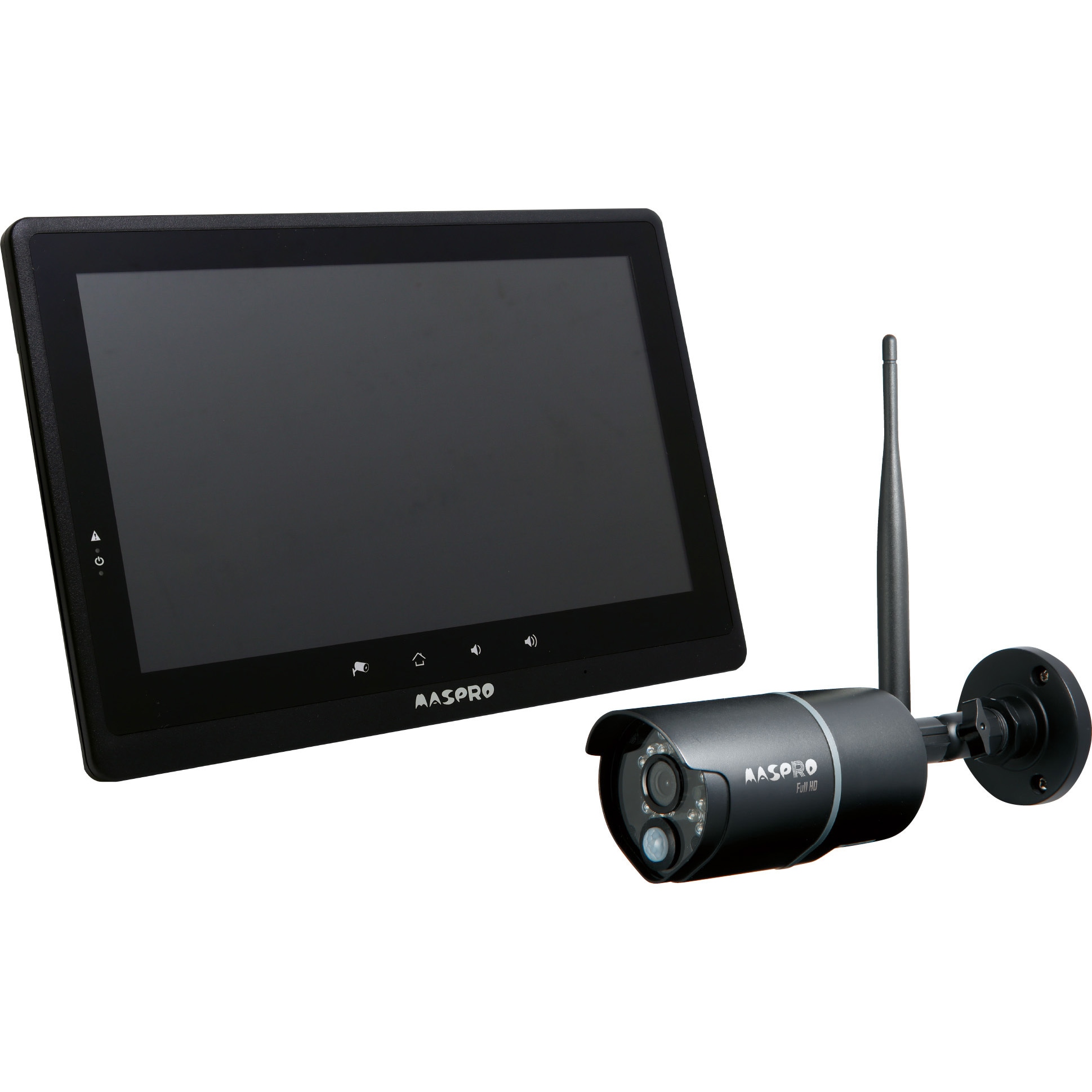 ワイヤレスカメラ&モニターセット マスプロ電工 防犯用カメラ 【通販