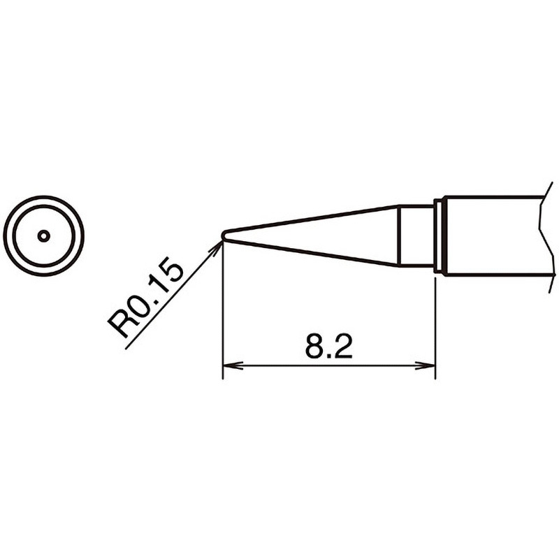 T52-I015 交換こて先 T52シリーズ HAKKO(白光) 使用できるこて部FX