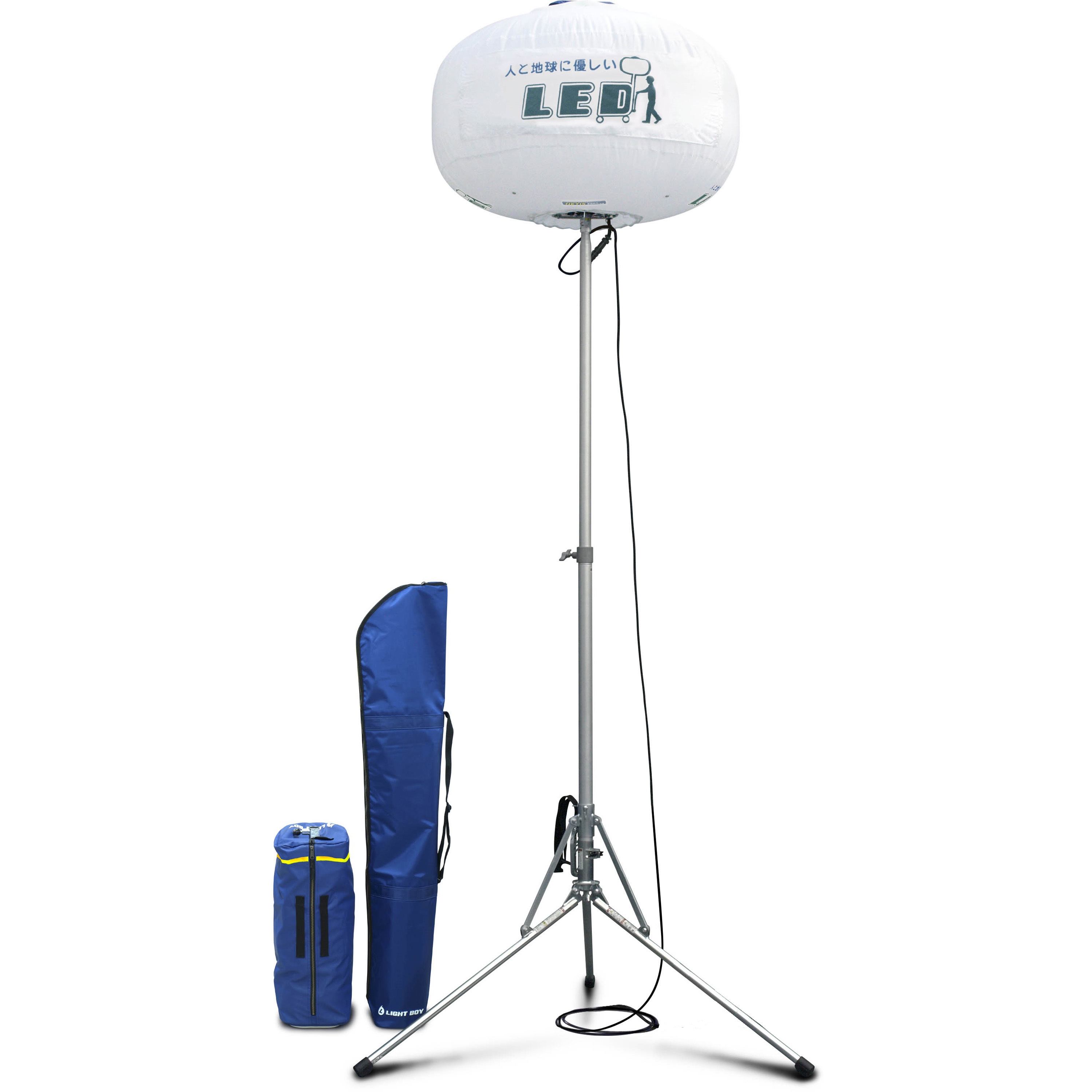 ヤンマー LEDバルーン投光器 LB030WS-1 LEDバルーン投光機 ヤンマー 300W 電源コード式 - 【通販