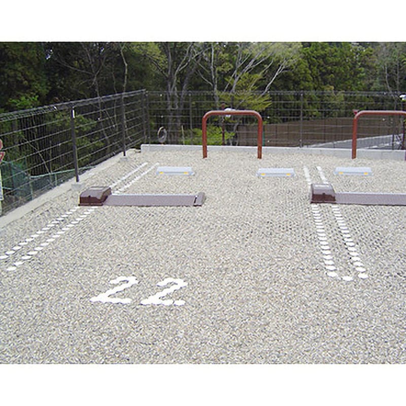 ターフパーキング(芝生保護材) TP-2 ハーフ 1組(24枚) 新和商事 ターフパーキング(芝生保護材) TP-2 ハーフ 1組(24枚) 新和商事