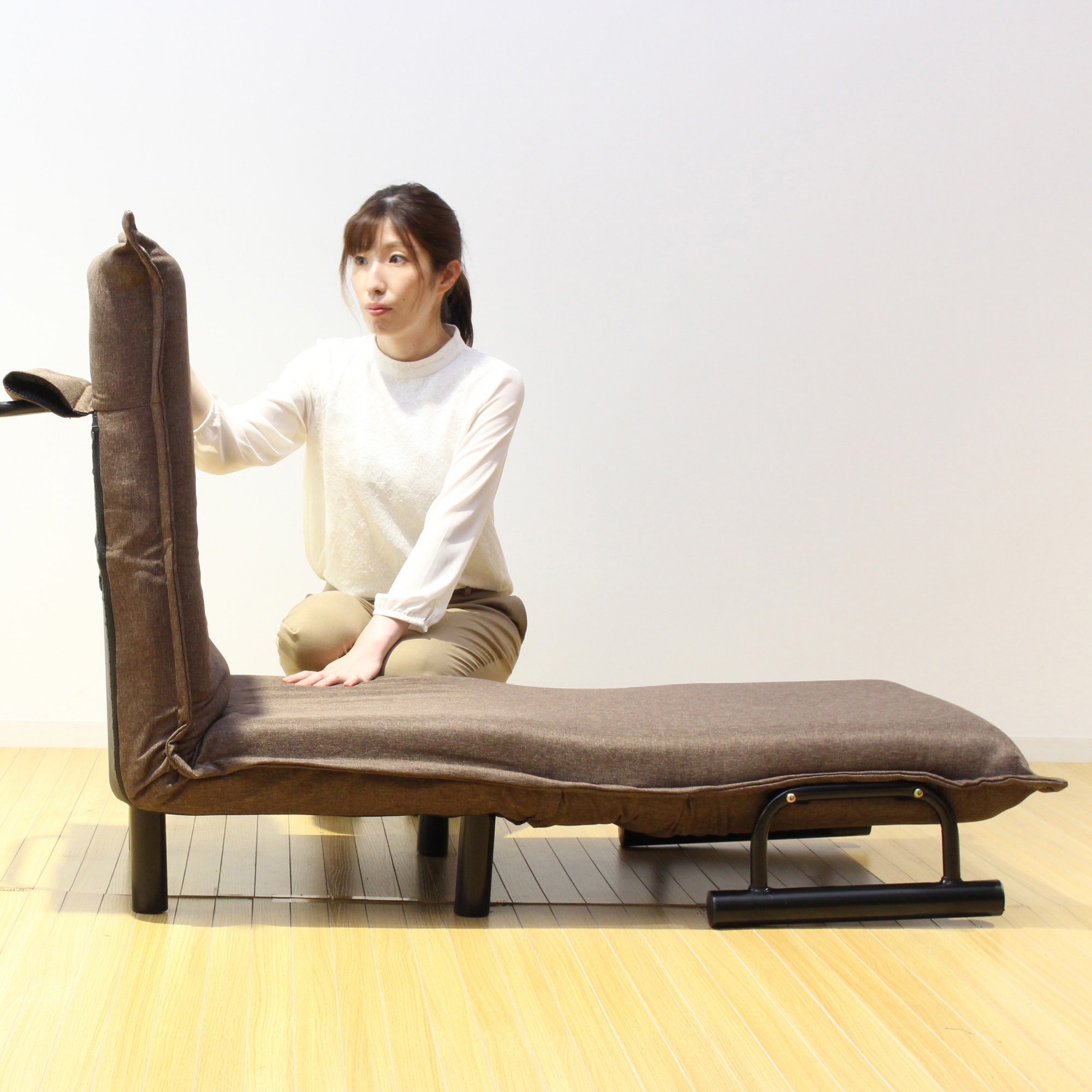 モカブラウン 3WAYソファベッド 3WAY ソファベッド ブラウン もちもち