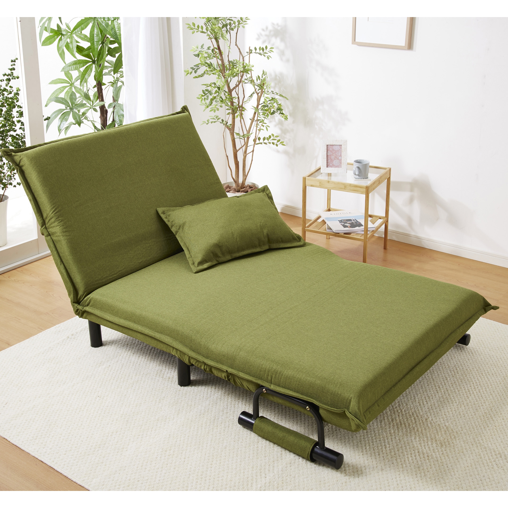 モカブラウン 3WAYソファベッド ふかふかのボリューム感が心地いい 日本製3WAYソファベッドの詳細