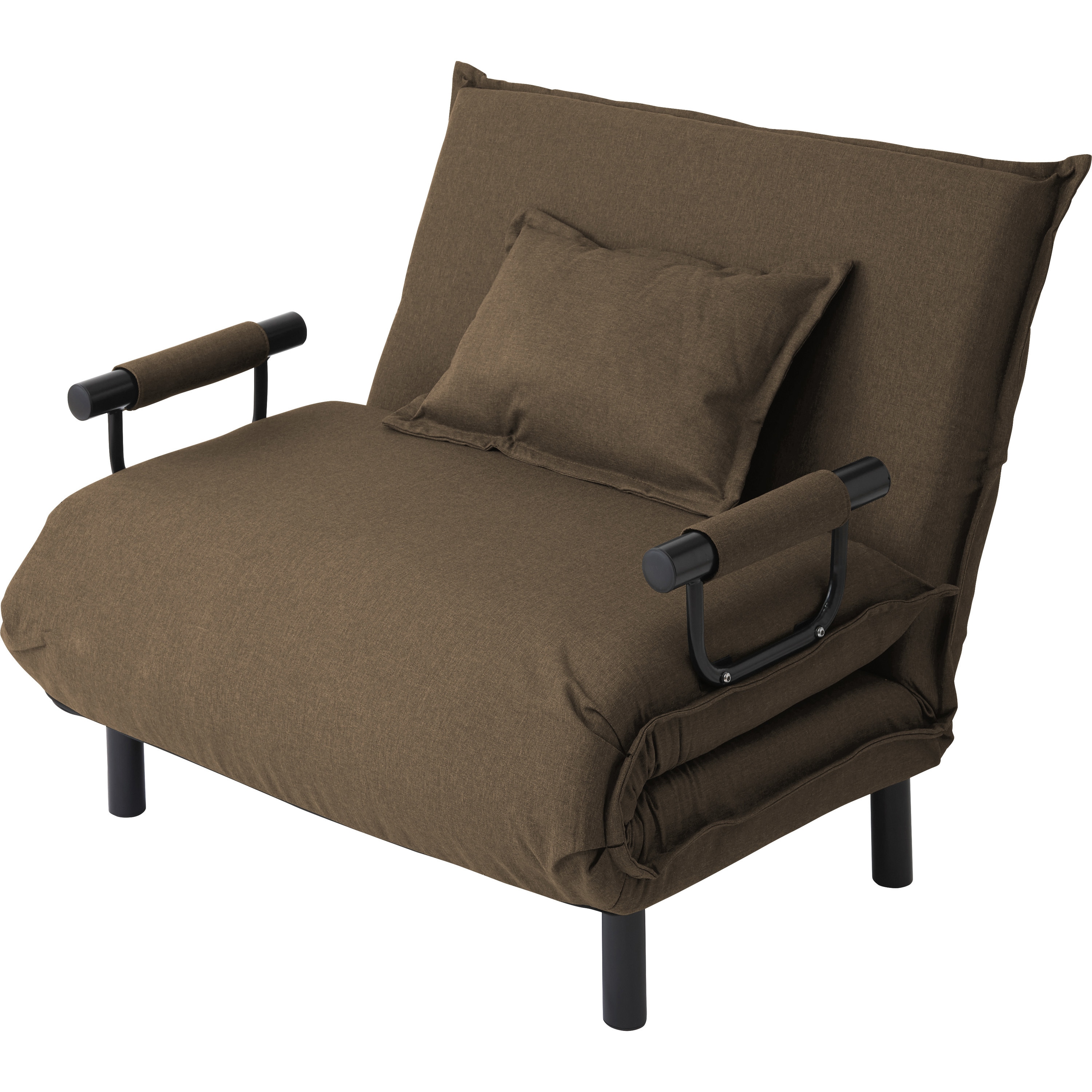 TAN-186(ダイ)BR 3WAYソファベッド 大 Vita ブラウン色 - 【通販