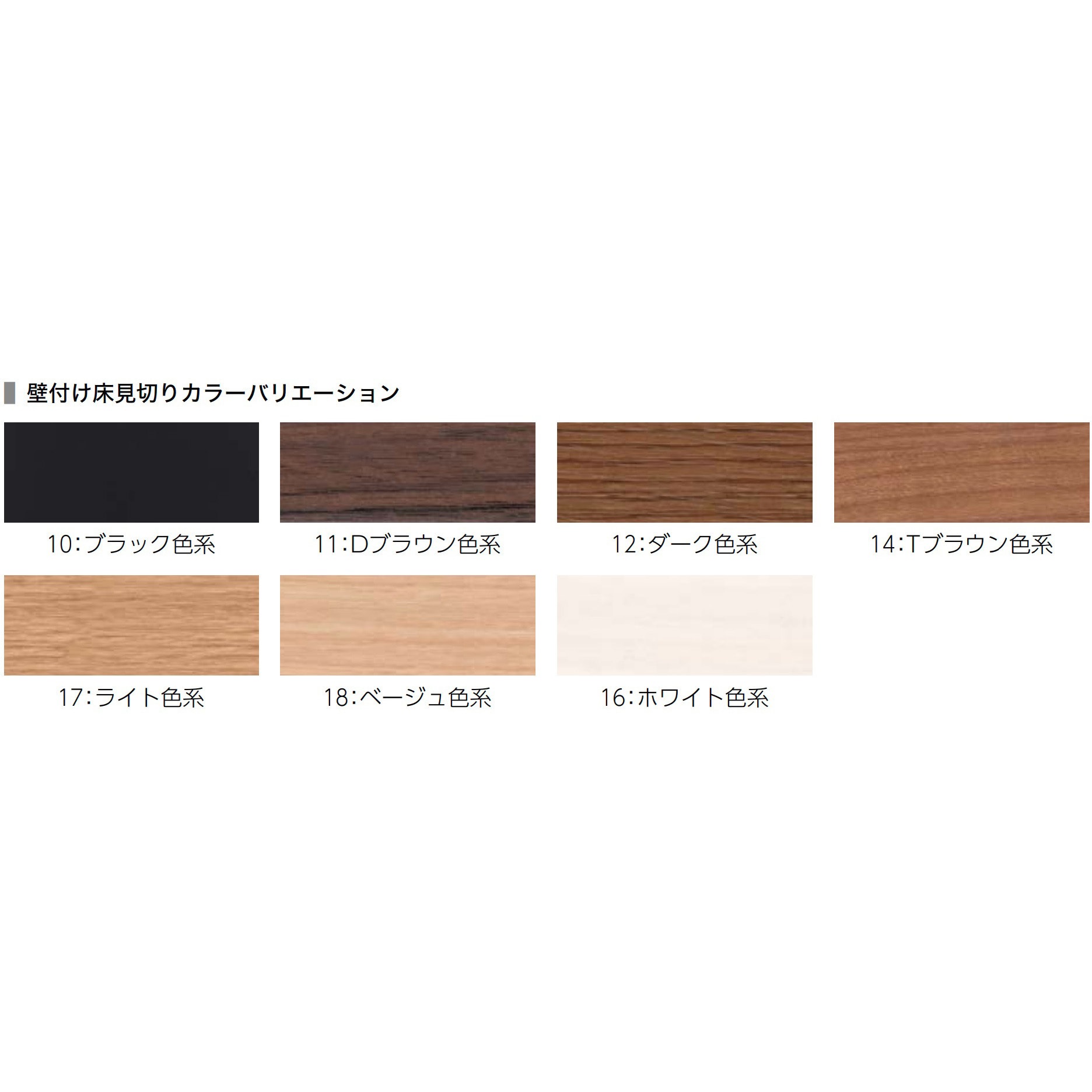 ただのく FKK-1012 壁付け床見切り(シートラッピング) ノダ 寸法2000×20×12mm 1