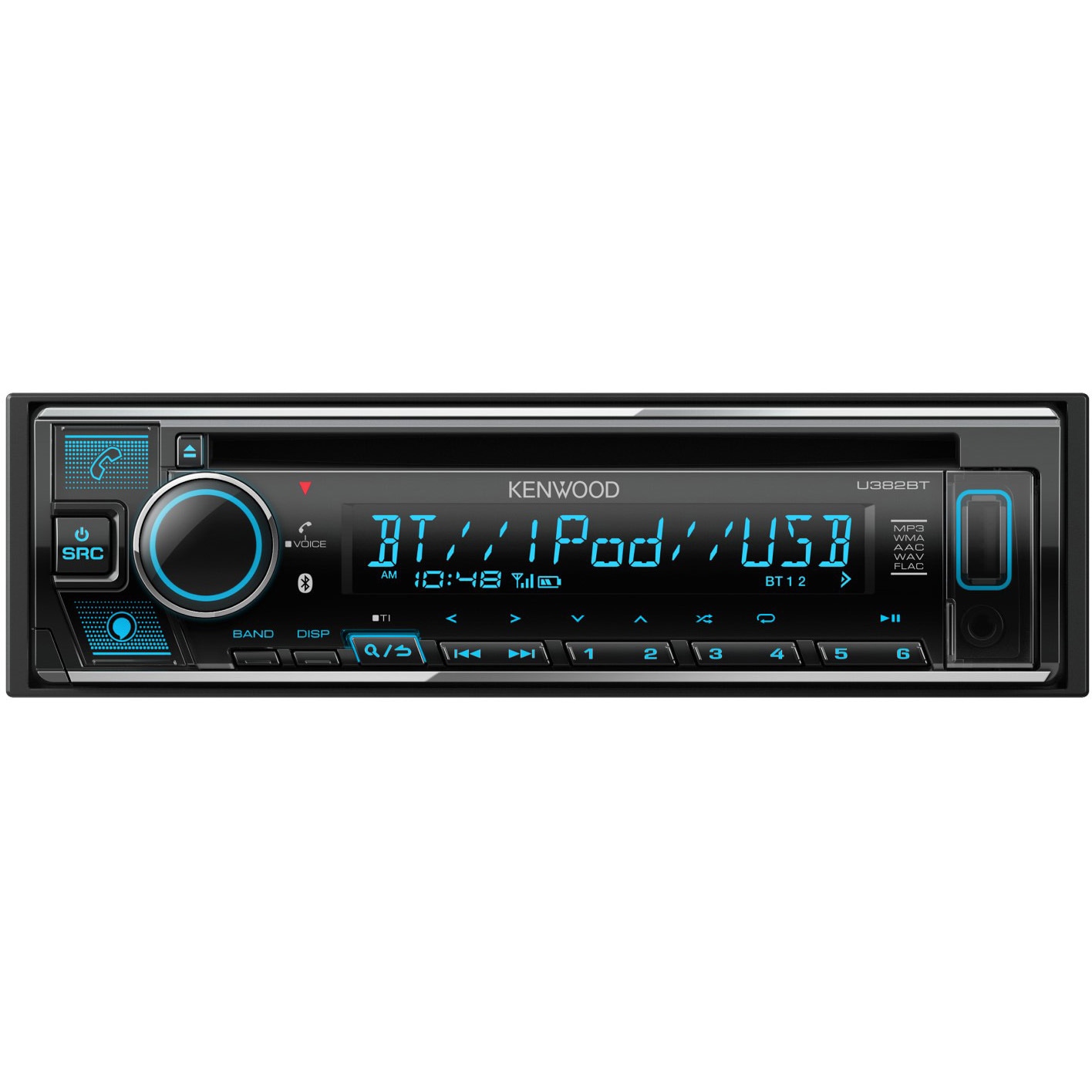 U382BT CD/USB/iPod/Bluetoothレシーバー JVCケンウッド 1個 U382BT