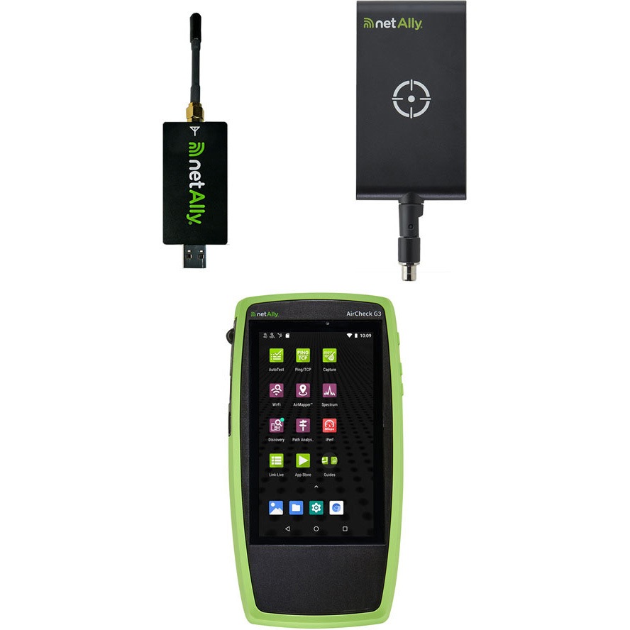 AIRCHECK-G3E-PRO-KT AirCheck G3 Wi-Fiテスター Pro キット NetAlly (ネットアレイ) アレイケア・サポート