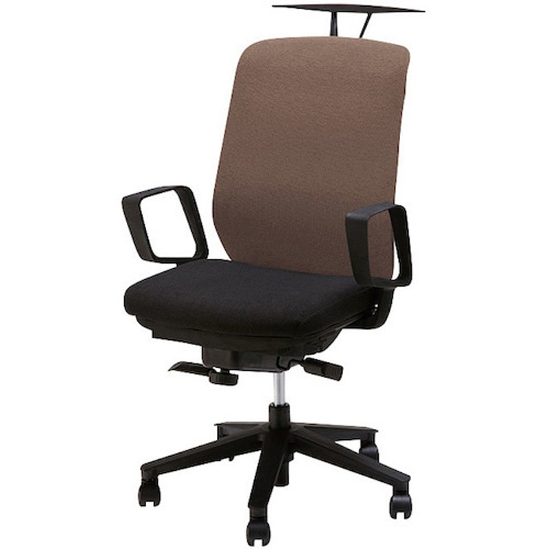 LVEB513FH-MT 事務用チェアー レセーブ(Lesave)シリーズ ナイキ ハンガー付 ループ肘付 ミルクティー色   LVEB513FH-MT 44,837円